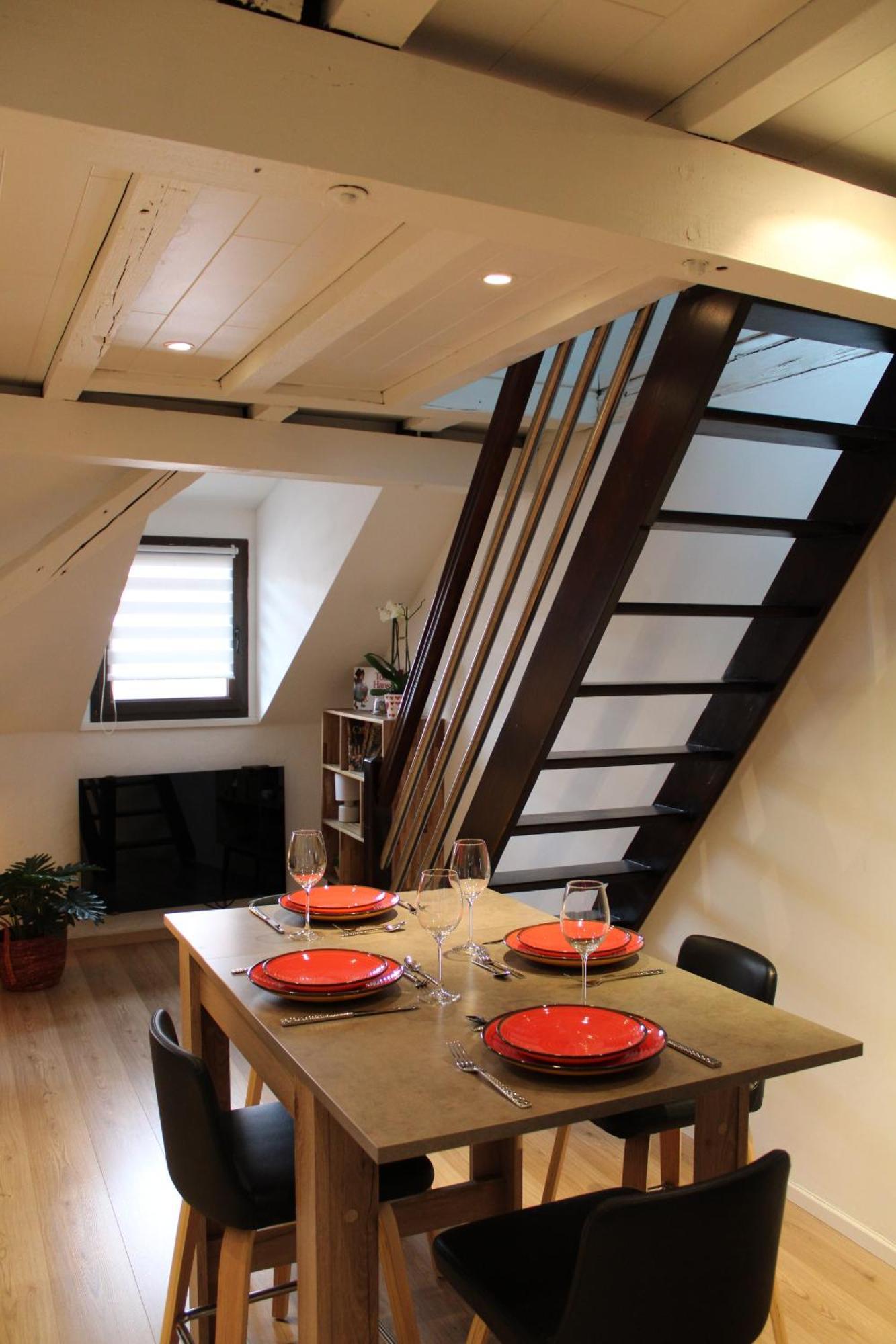 Charmant Duplex Privatise, Climatise, 2 Chambres Strasbourg Extérieur photo