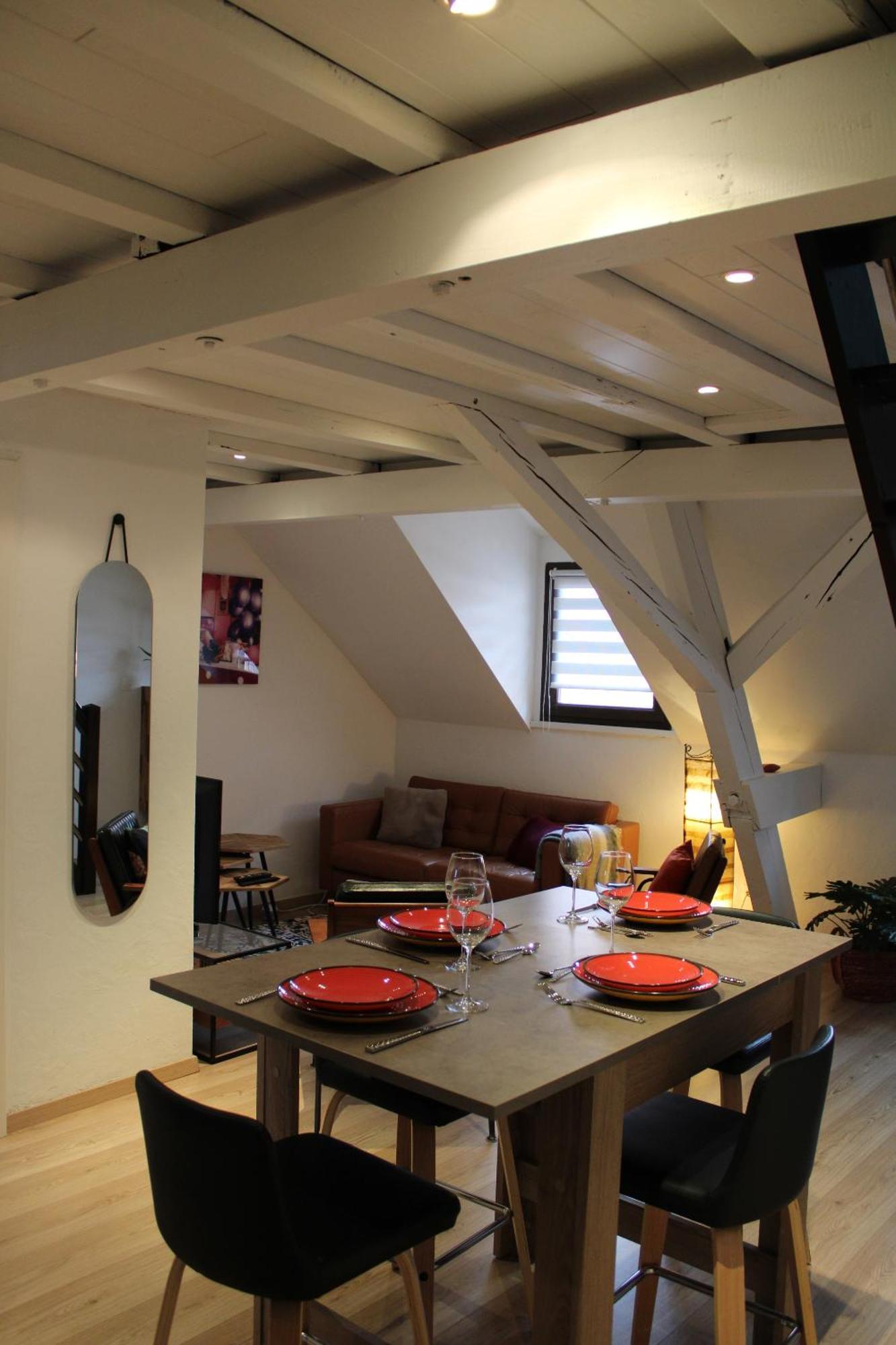 Charmant Duplex Privatise, Climatise, 2 Chambres Strasbourg Extérieur photo